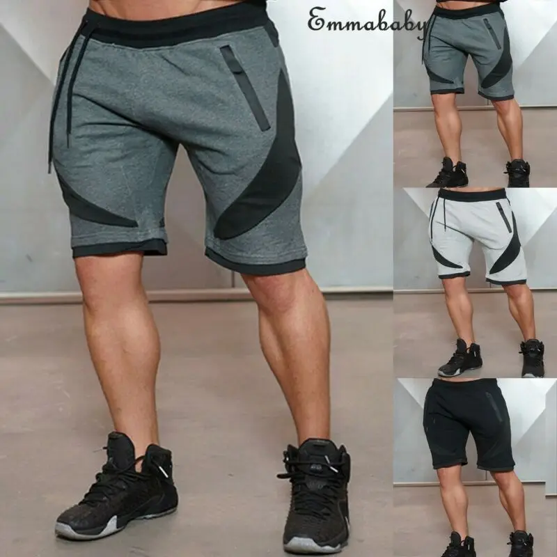 Мужские шорты для бега спортзал Бег тренировки Спортивная одежда боксеры пляжные шорты