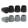 4Pcs Walking Stick Ferrules Cane Crutch Rubber Pads Heavy Duty Cane End Bottom Protector for Disabled Elder 4