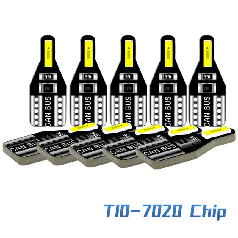 10x T10 W5W 194 168 светодиодный светильник s 12V автомобильная лампа интерьерный для Toyota
