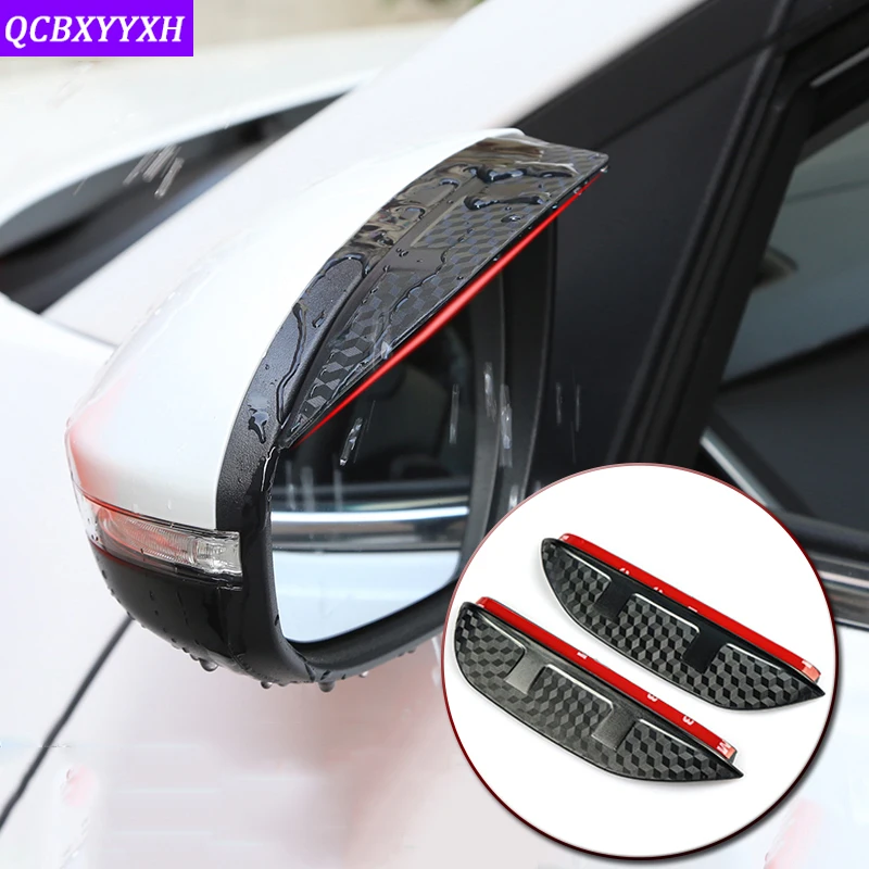 Автомобильный Стайлинг для Lexus ES NX RX 2010 2019 с узором из углеродного волокна зеркала