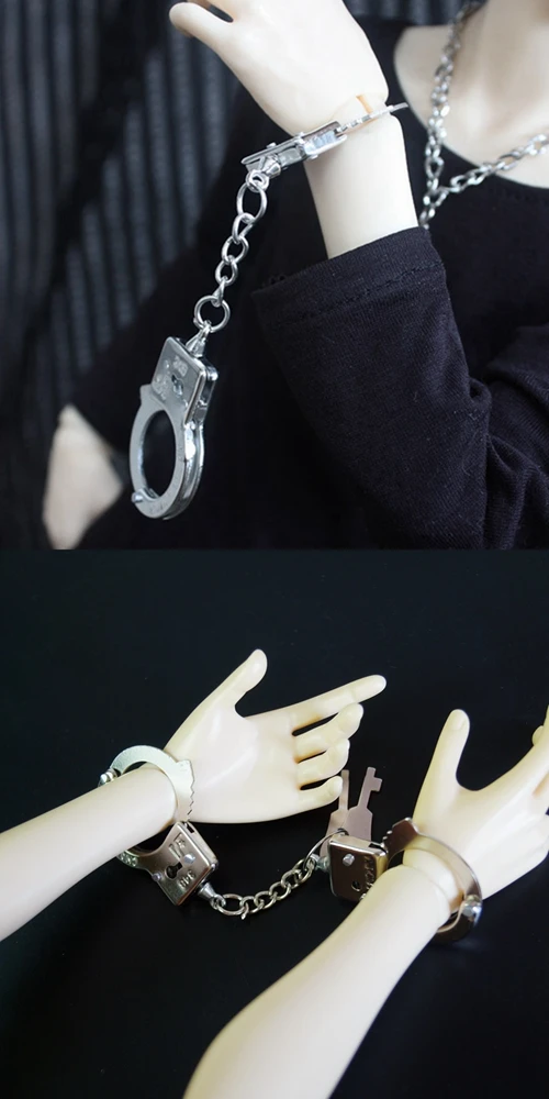 BJD PROP мини игрушечные наручники для 1/3 2" высокий BJD кукла SD13 SD10 DK DZ AOD DD кукла фотография HEDUOEP