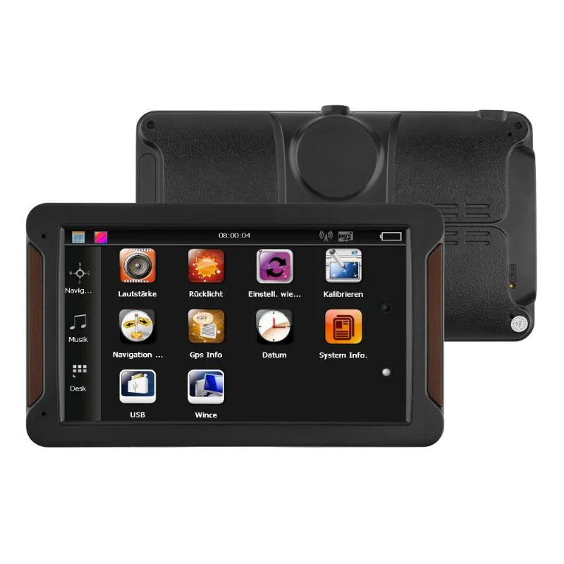 

7 Inch Car Gps Navigator Fm 256Mb+8G Mp3/Mp4 Capacitive Screen Central Control Navigator North America Map