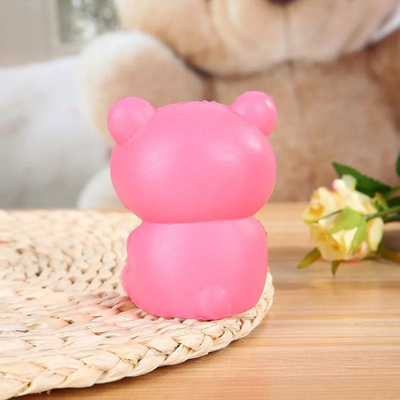 Squishys squishies медленно восстанавливающая игрушка печенье медведь декомпрессия игрушка сжимающая смешные игрушки для детей