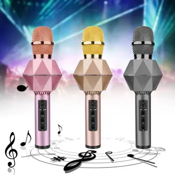 

K7 Mobile Phone K Song Microphone Wireless Microphone Multi-Function Dual Speaker Private Mode Portable Smart Microphone