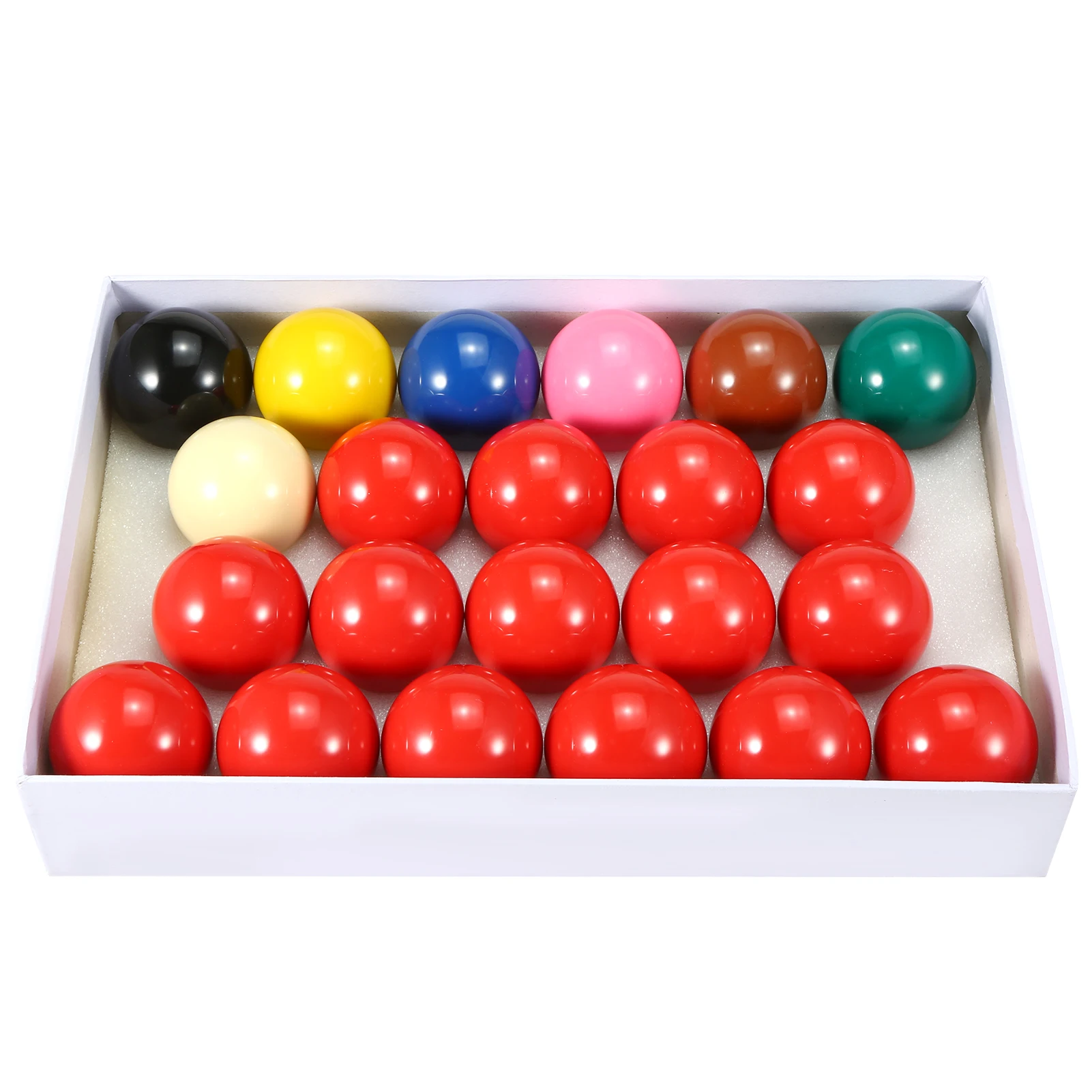 22pcs Billiard Balls British Billiard Ball Set Cue Sports Ball 52.5mm Resin Balls Pool Set Leisure Sport Equipment