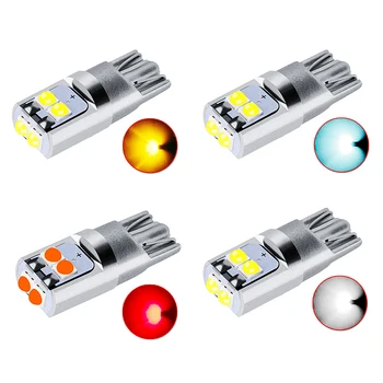 

2pcs Car T10 W5W LED Bulb Light 12V 24V Super Bright Wedge Parking Steering Side Light Reading Lamp Bulb