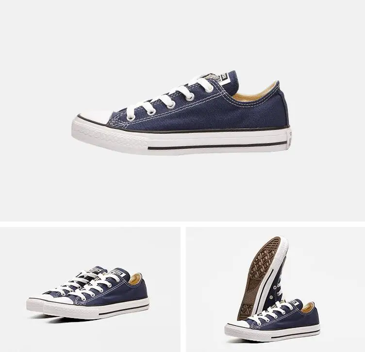 Детские Аутентичные классические дизайнерские парусиновые туфли Allstar Chuck Taylor Ox