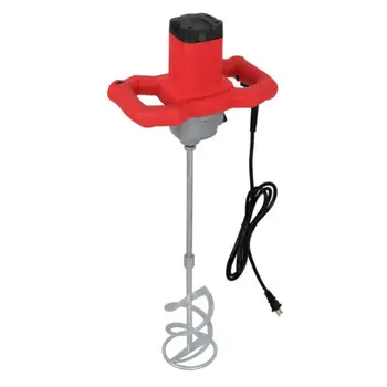 

Industrial 1600W Electric Concrete Cement Mixer Thinset Grout Mud Mixing Mortar