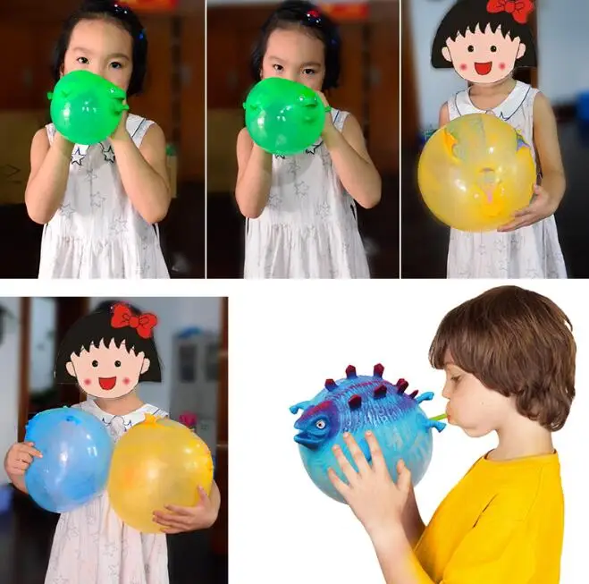 Детские игрушки, забавные игрушки для детей, динозавр, тревога, стресс, облегчение, надувные воздушные шары в виде животных, выдавливаемый шар, случайная отправка
