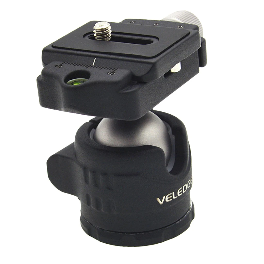 LC-28 28mm Low Center Of Gravity Mini Tripod Ball Head for Digital Cameras Max Load Capacity 20Kg