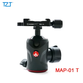 

TZT MAP-01 T Ball Head Adapter Clamp Adapter For Manfrotto Ball Head To QR Clamp Accessories For Arca
