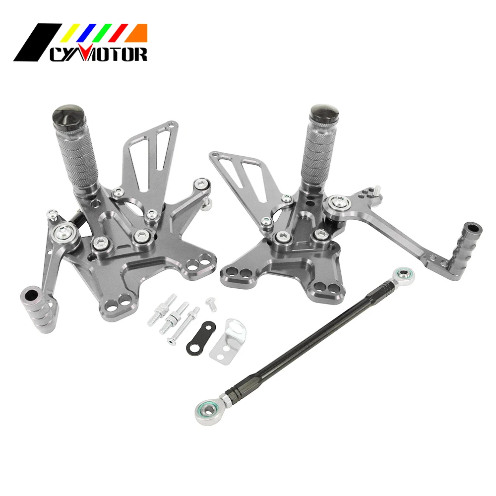 Мотоцикл с ЧПУ Регулируемые подножки для KAWASAKI ZX10R ZX-10R ZX 10R 2011 2012 2013, 11, 12, 13, 14, 15 лет