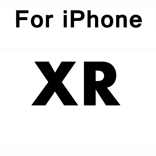 for iPhone XR Защитное стекло 0,26 мм для iPhone 6 6s 7 8X11, Защитное стекло для iPhone 11 Pro 8 7 6 Plus XR X XS Max, закаленное стекло - Цвет: for iPhone XR