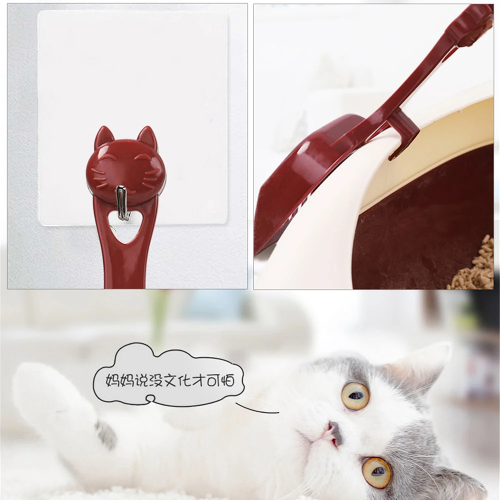 Durable Pet Dog Cat Plastic Cleaning Tool Puppy Kitten litter Scoop Cozy Sand Scoop Poop Shovel Product For Pets Cat Supplies (9)