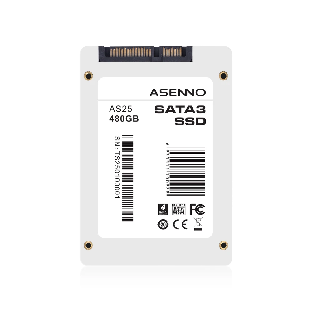 Asenno SSD 1 ТБ 240 ГБ 480 120 жесткий диск SATA 2 HDD 5 HD Внутренний твердотельный накопитель