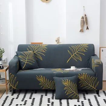 

Floral Printed Elastic Sofa Cover Spandex Modern Corner Sofa Couch Slipcover Chair Protector Living Room 1/2/3/4 Seater Sofas