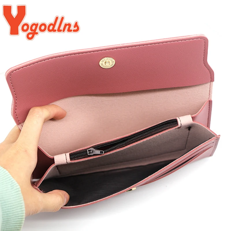 Yogodlns Fashion Butterfly Wallet Women PU Leather Small Clutch Casual Lady Coin Purse Card Holder Female Handbag Shopping Pocke