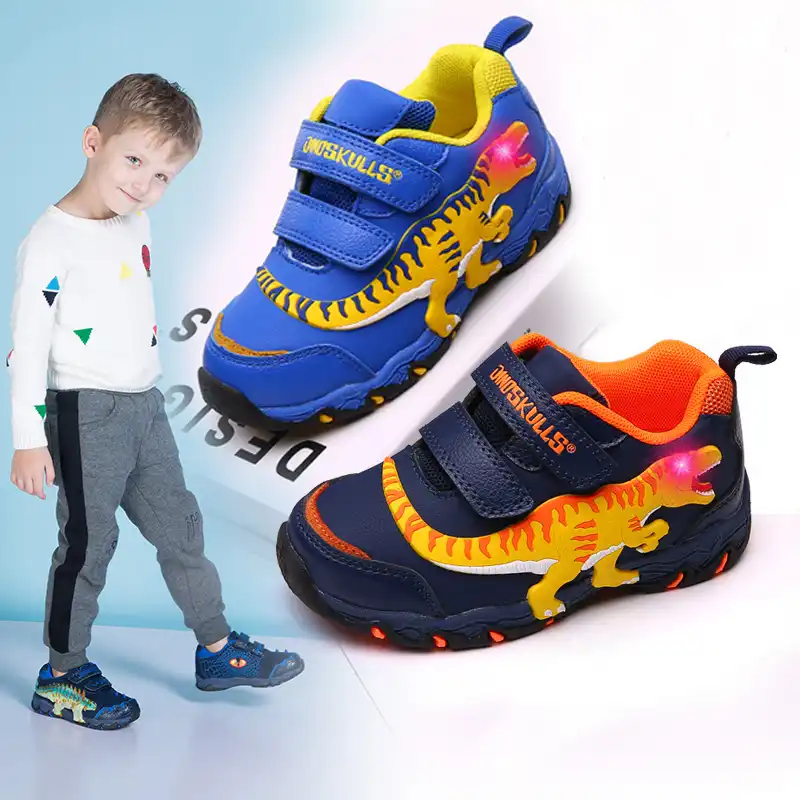dinosaur light up shoes