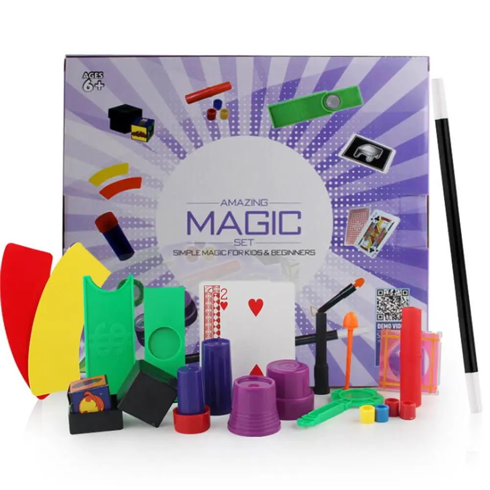 Магический реквизит Набор подарочных коробок крупным планом сценический детский странное взаимодействие волшебные игрушки развивающие обучающие игрушки