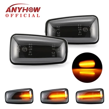 

2x Dynamic LED Side Marker Signal Light For Peugeot 106 II 306 406 806 For Citroen Berlingo Jumpy Saxo Xantia Break For Fiat