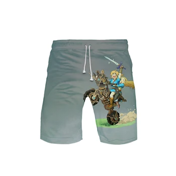 

The Legend of Zelda Shorts 3D Board Trunks Summer New Quick Dry Men Hip Hop The Legend of Zelda Shorts Beach Wear streetwear