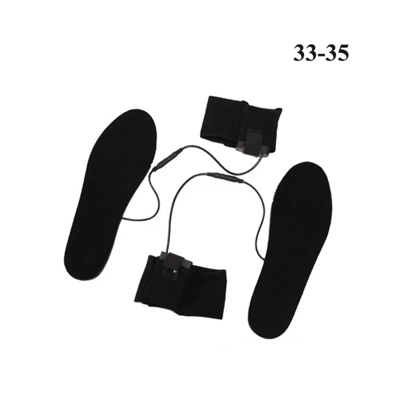 USB электрическим приводом плюшевые меховые стельки с обогревом зимние Утепленная одежда обувь стельки