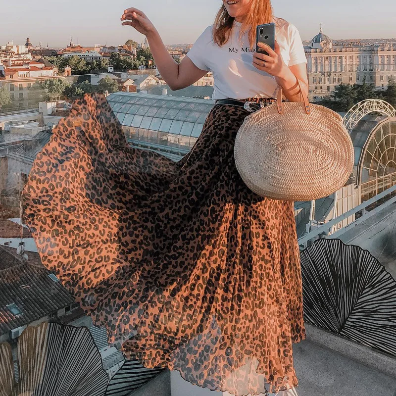 GypsyLady, леопардовая юбка макси, elasstic, юбка для женщин, ассиметричная, летняя юбка размера плюс, boho, модная юбка для подиума, faldas