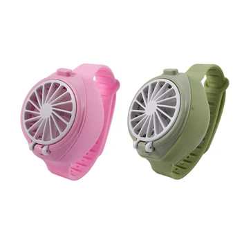 

Fan Watch Handheld Small Fan USB Folding Stylish Pocket Small Fan