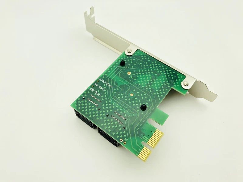 PCI-E PCI Express 1x до 4-Порты и разъёмы Sata 3,0 III 6 Гбит/с конвертер контроллера карты адаптер плата расширения радиатор низкий кронштейн