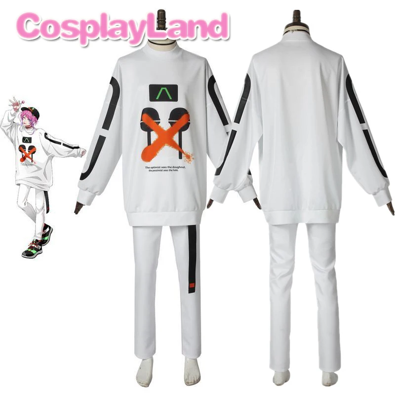 

DRB Division Rap Battle Fling Posse Ramuda Amemura Easy R Cosplay Costume Japanese Voice Actor Cosplay Suit Hoodie Hat