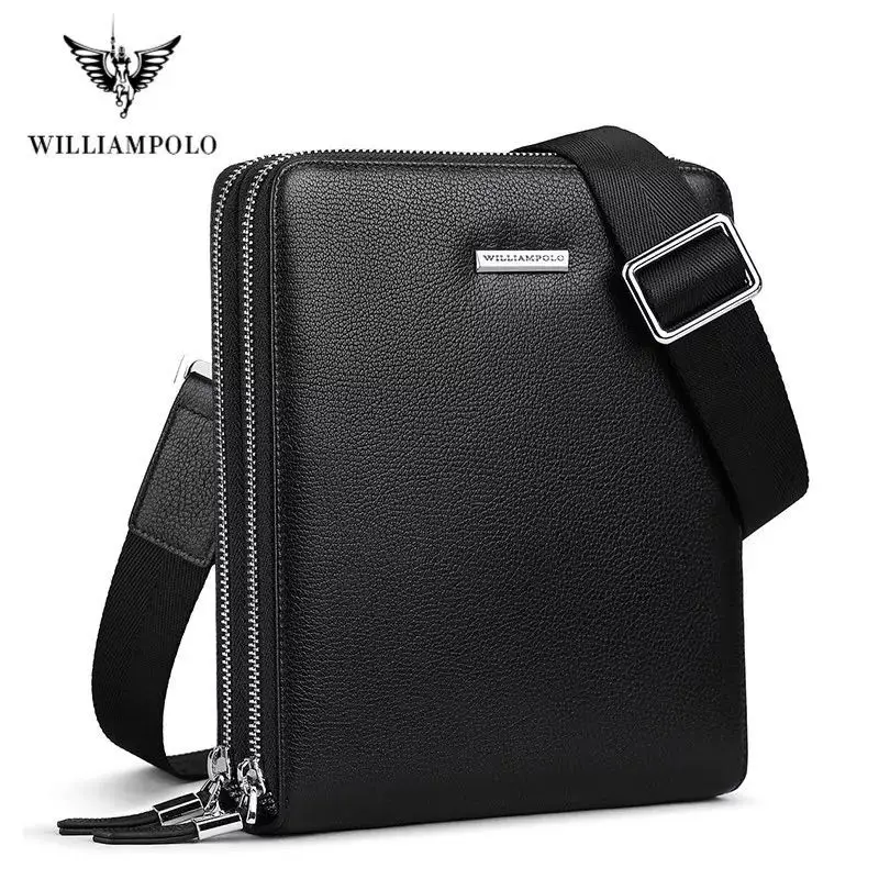 Bandolera de negocios informal para el hombro, bandolera vintage, ipad, maletín para ordenador portátil