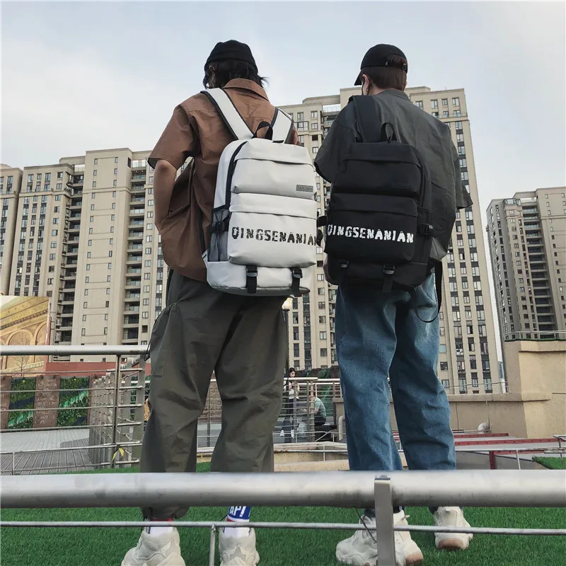 

Schoolbag Male Campus Couple Fashion Trend College Students High School Backpack Original Tide Brand Leisure Travel Backpack