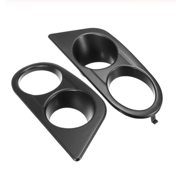 

Black Fog lampshades Surround Ducts High quality plastic Material Car accessory