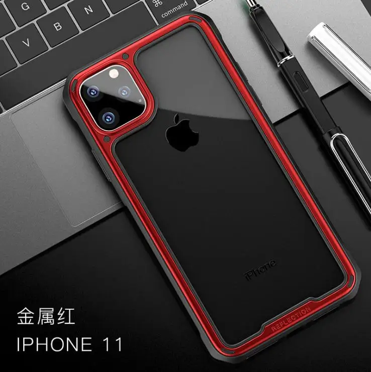 ZUCZUG противоударный чехол для iphone 11 pro max TPU+ PC Прозрачный чехол роскошный силиконовый чехол для Apple iphone 11 pro