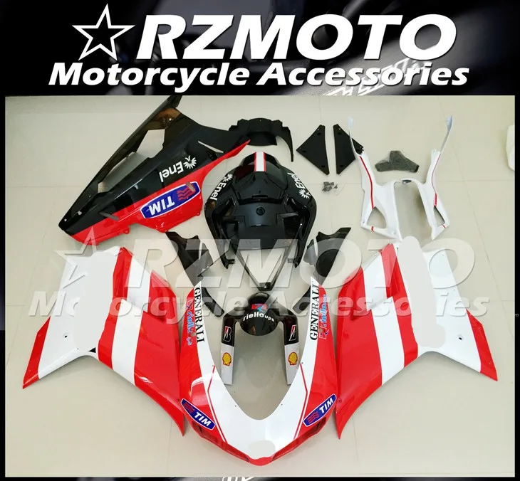 Мотоциклетный обтекатель abs подходит для DUCATI 848 1098 2007-2012 корпусные детали прессформы Магазин № 0379