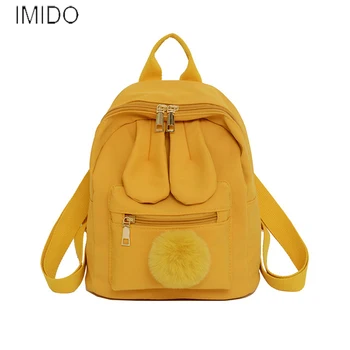 

New Trend Women Backpacks 2020 High Quality Canvas School Bags for Teenage Girls Women's Backpack New Large Capacity Travel Bag