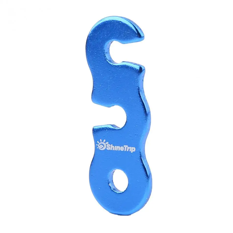 10pcs Camping Tent Fasteners Rope Buckle Hook Adjuster Stopper