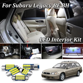 

Canbus LED Interior Light For Subaru Legacy 3 BE BE5 BE9 BH BH5 BH9 Sedan Wagon LED Interior License plate Light (2000-2003)