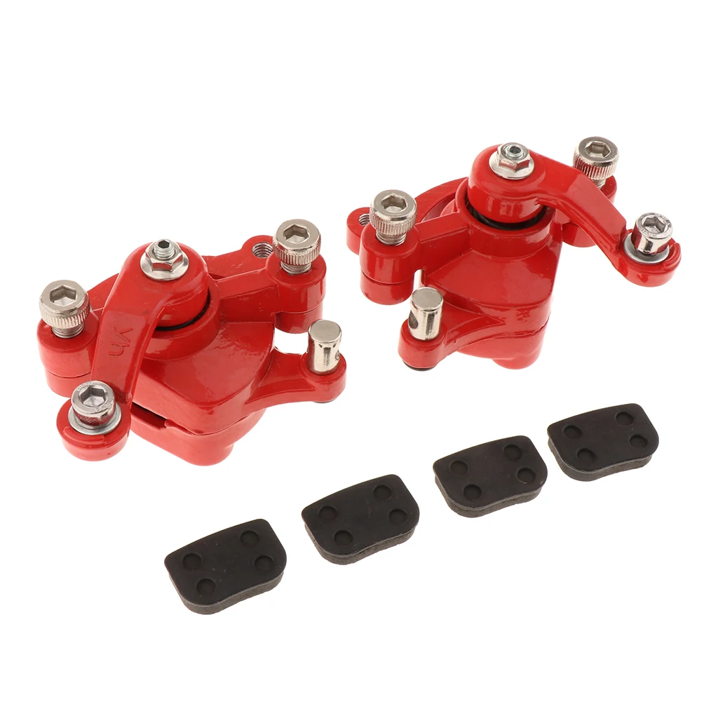 2 Pieces Disc Brake Calipers for Pocket Bike,Mini Dirt ATV,Scooter,Go Kart