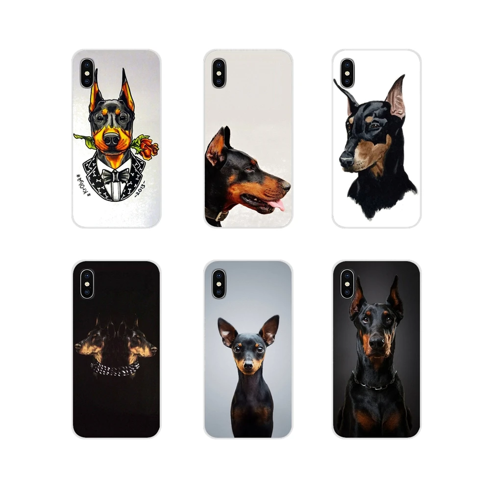 Для Samsung Galaxy A3 A5 A7 A9 A8 Star A6 Plus 2018 2015 2016 2017 милый такса doberman аксессуары для собак