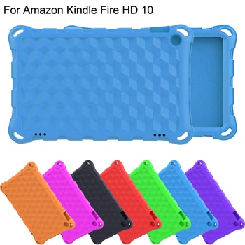 

Kids Shockproof Tablet Case For Amazon Kindle Fire HD 10 2017 7th Gen EVA Children Foam Safe Kids Drop Proof Cover 10 Inch A20
