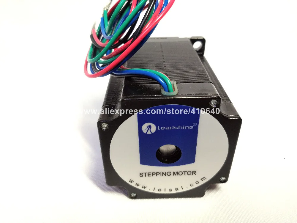 GENUINE Leadshine Stepper Motor 57HS21A 8mm Shaft 5A 2.1 N.M AND Leadshine DSP Digital Stepper Drive DM542 Delivery TOGETHER