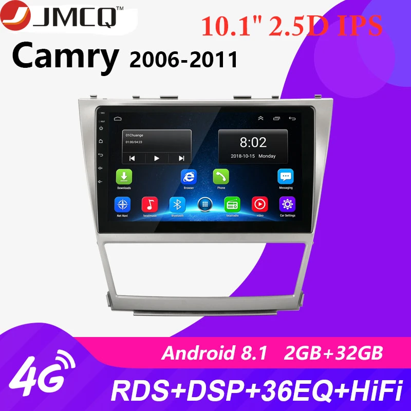 

2G+32G DSP RDS Car Radio Multimedia Video Player Navigation GPS 2 din For Toyota Camry 7 40 50 2006-2010 Head Unit AutoStereo