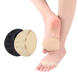 2Pcs Women Forefoot Pads Heel Insoles for Shoes Soft Breathable Foot Pads Shock Absorption Shoe Pad Adjust Size Half Inserts