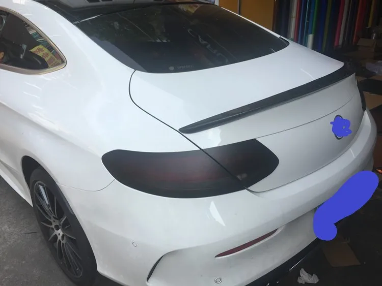 Задний спойлер из углеродного волокна для Mecerdes Benz W205 C180 C200 C250 C300 C350 C63 AMG Coupe 2 двери только для автомобиля