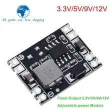 DC-DC 3A понижающим Питание модуль 5 V-12 V 24V до 5V 3,3 V 9V 12V фиксированный Выход высокое перегрузок по току