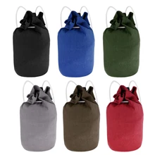 Прочный холщовый рюкзак с Кулиской Сумка командный спортивный мяч рюкзак баскетбольная сумка унисекс для спортзала Йога Танец путешествия Кемпинг