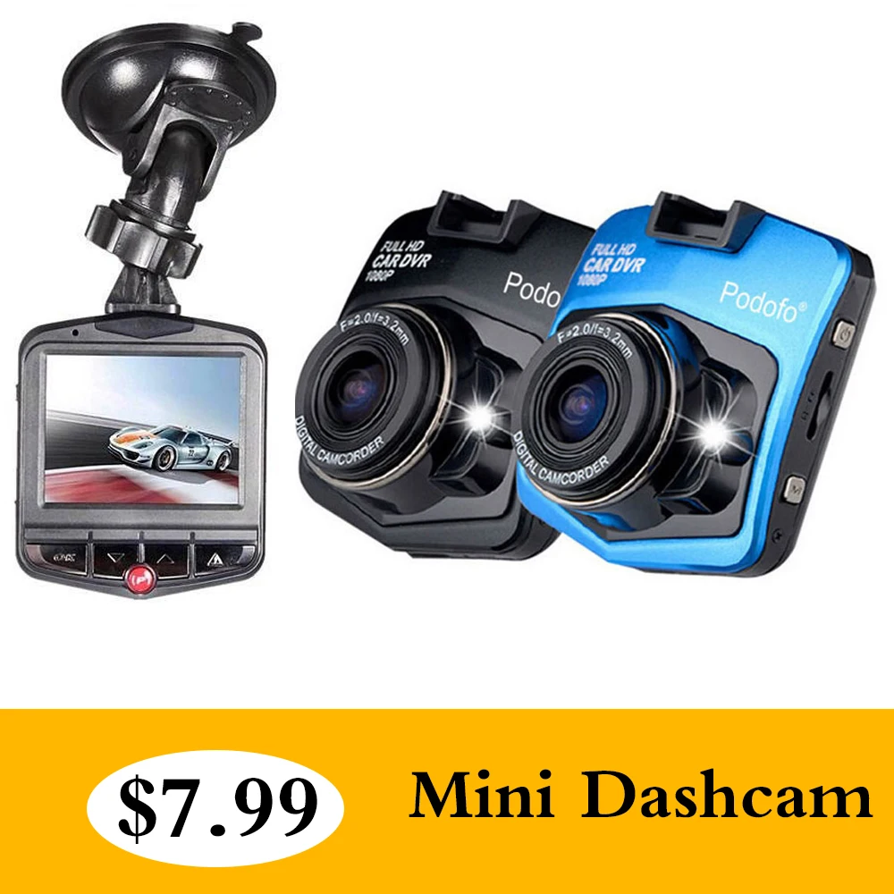 Новинка 2019 оригинальная мини Автомобильная DVR камера A1 Dashcam Full HD 1080P видео