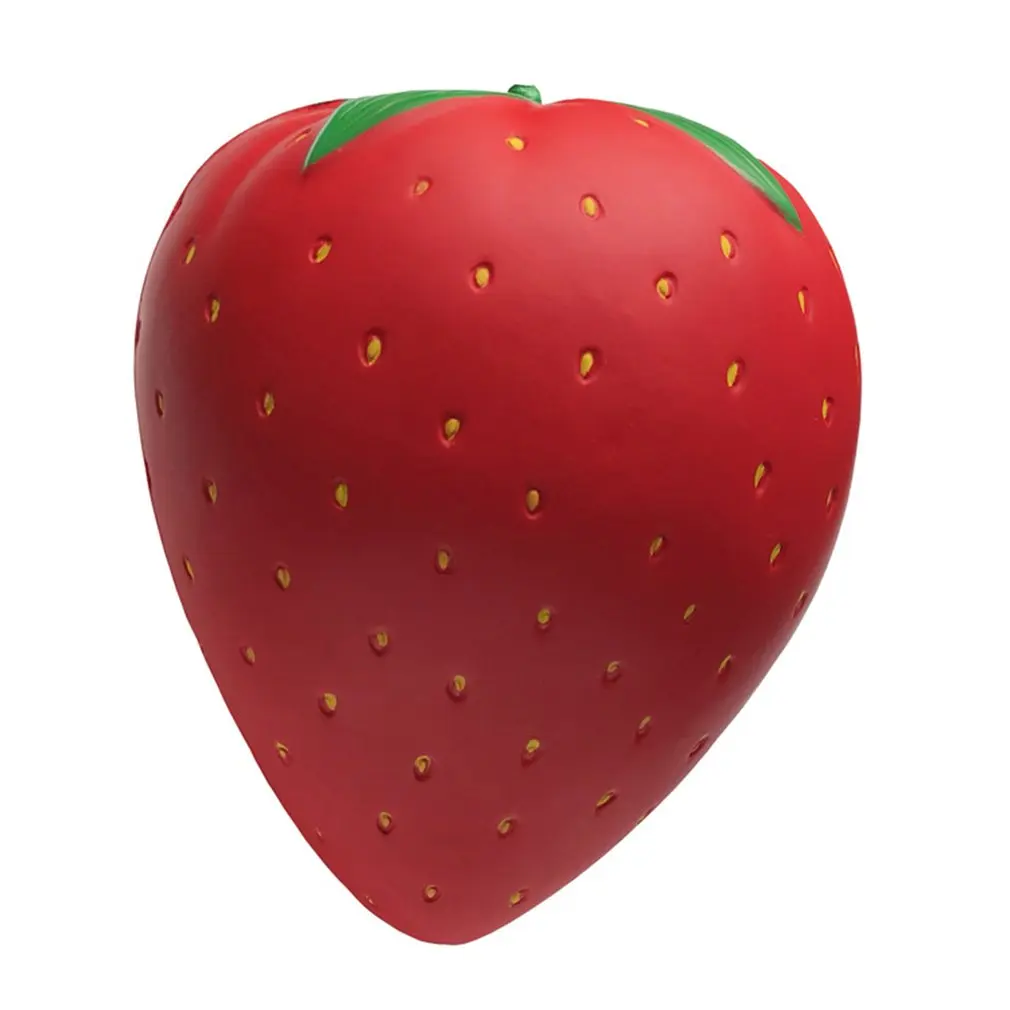 Медленный отскок супер большой арбуз и игрушка клубника моделирование модель высвобождение давления Игрушка Рождество и Хэллоуин подарок для ребенка