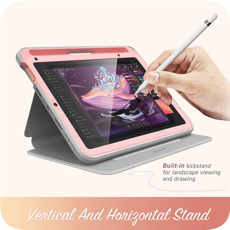 para Ipad Mini Case 2023 Lançamento I-blason Cosmo Completo-corpo Trifold com Built-in Protetor de Tela Capa Inteligente com Suporte de Lápis - Imagem 5